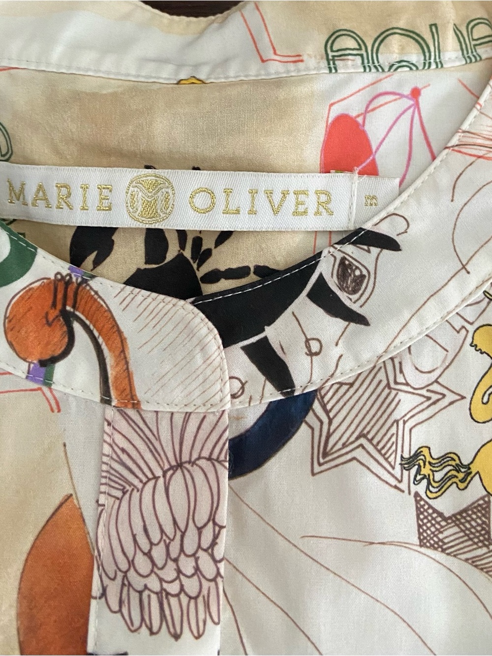 Marie Oliver Lachlan dress in Zodiac